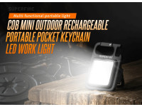 Superfire Lanterna Em Miniatura LED COB 9W 600lm IP44 MX16 Superfire Lanterna Em Miniatura LED COB 9W 600lm IP44 MX16